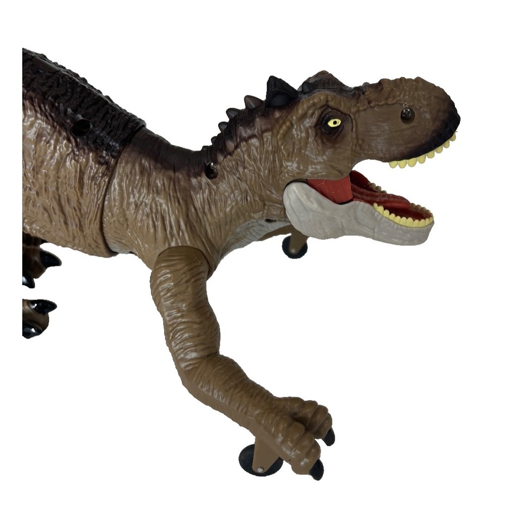 New in box Dinosaur Zone-Mist Spraying T-Rex, Walks, Roars, Eyes Light Up,tested - Picture 5 of 17